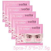 Collagen Eye Mask Essence Sakura Wrinkle Removing Eye Care Patches Fade Fine Line anti Dark Circles Bag Anti-Puffiness Eye Care